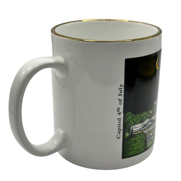 Fireworks USA Capitol Washington DC Mug 4th of July Heat Activated Wondermugs - Picture 8 of 15